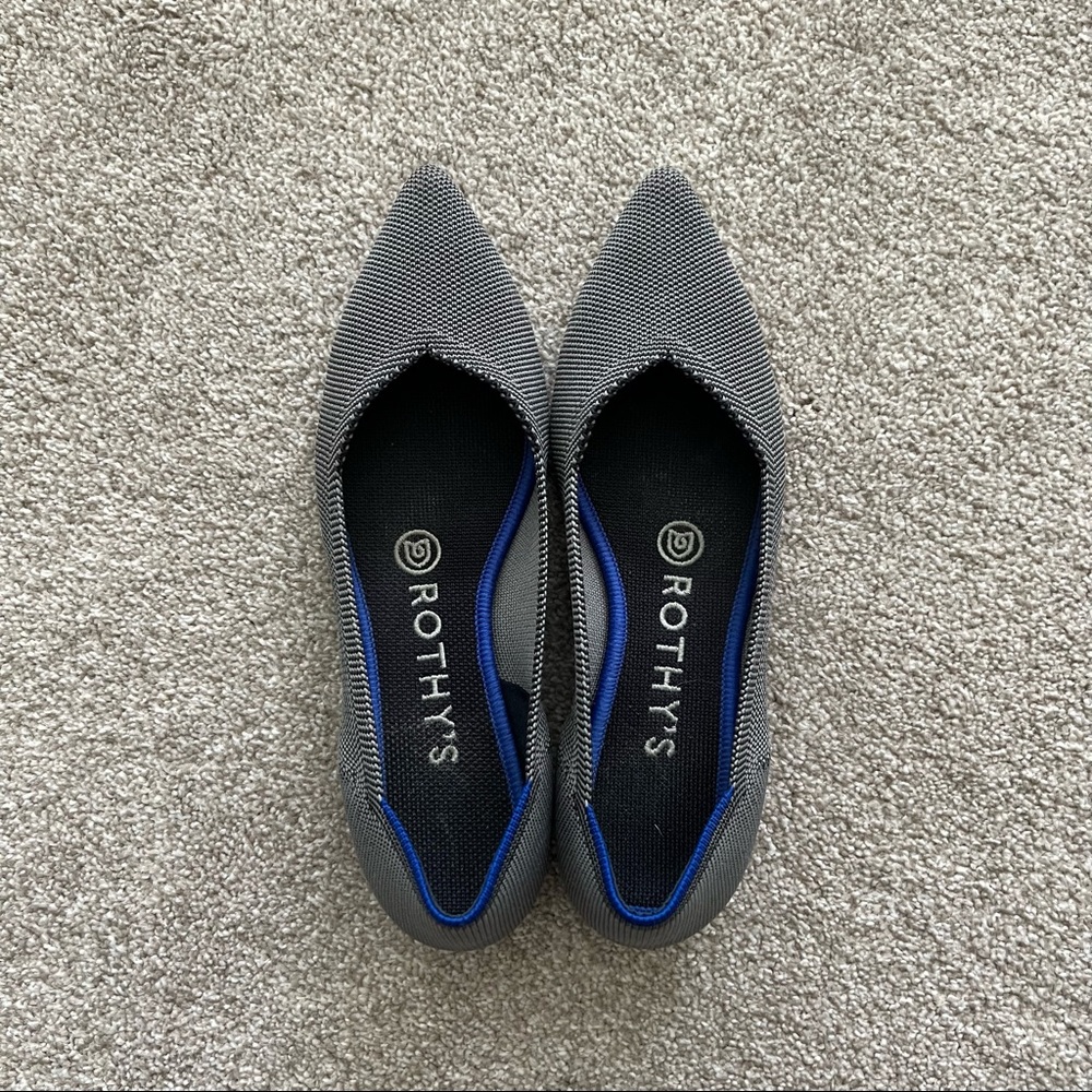 Rothy’s pointed flats size 6.5